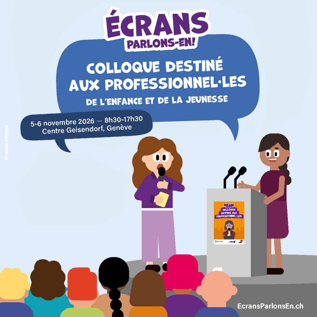 Colloque « Écrans, parlons-en ! » 2026 : deux nouvelles journées pour les professionnel·les